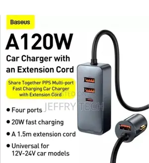 Car Charger 120W Multi-Port