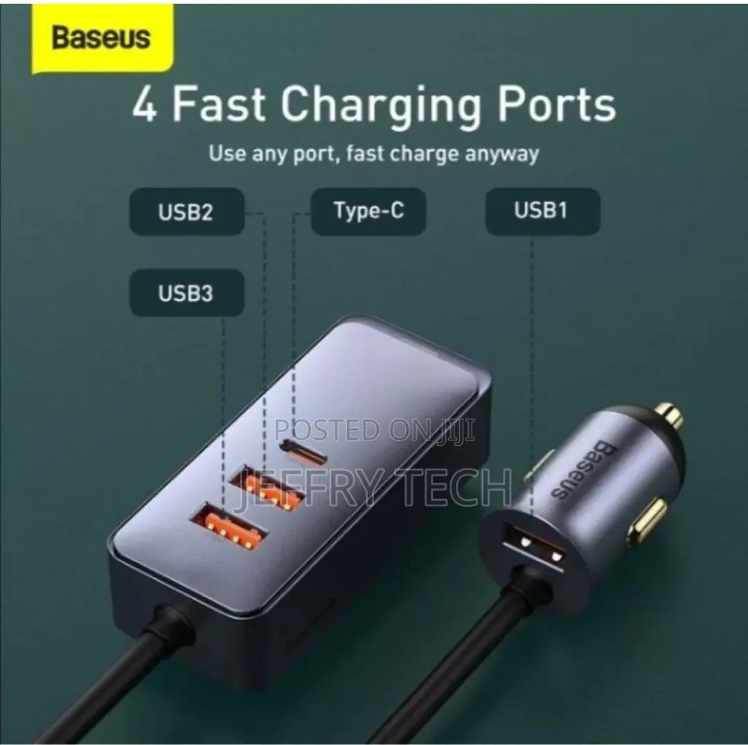 Car Charger 120W Multi-Port