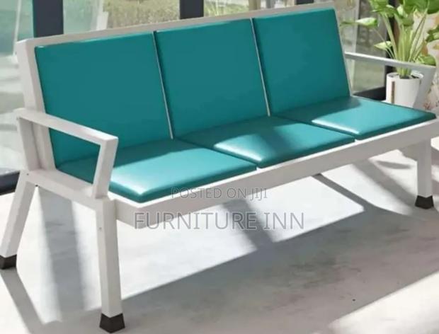 Green Heavy Padded Link Chair