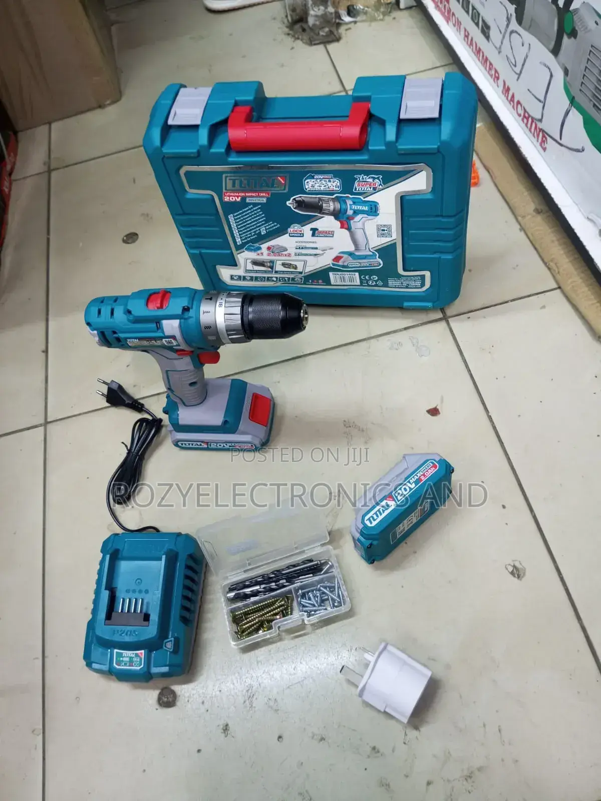 Total Cordless Drill 20v
