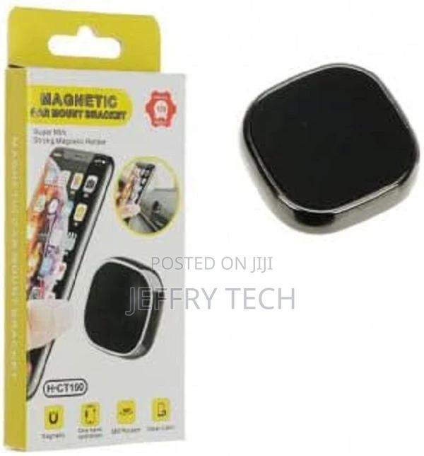 Magnetic Car Mount Mobile Phone Holder H-Ct160 Black - thumbnail 3