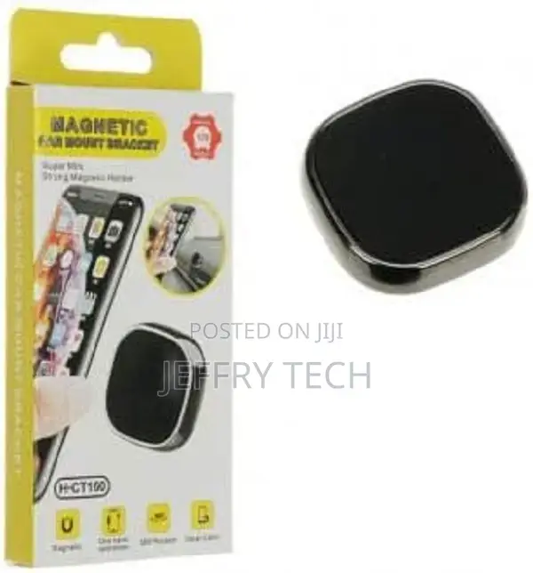 Magnetic Car Mount Mobile Phone Holder H-Ct160 Black