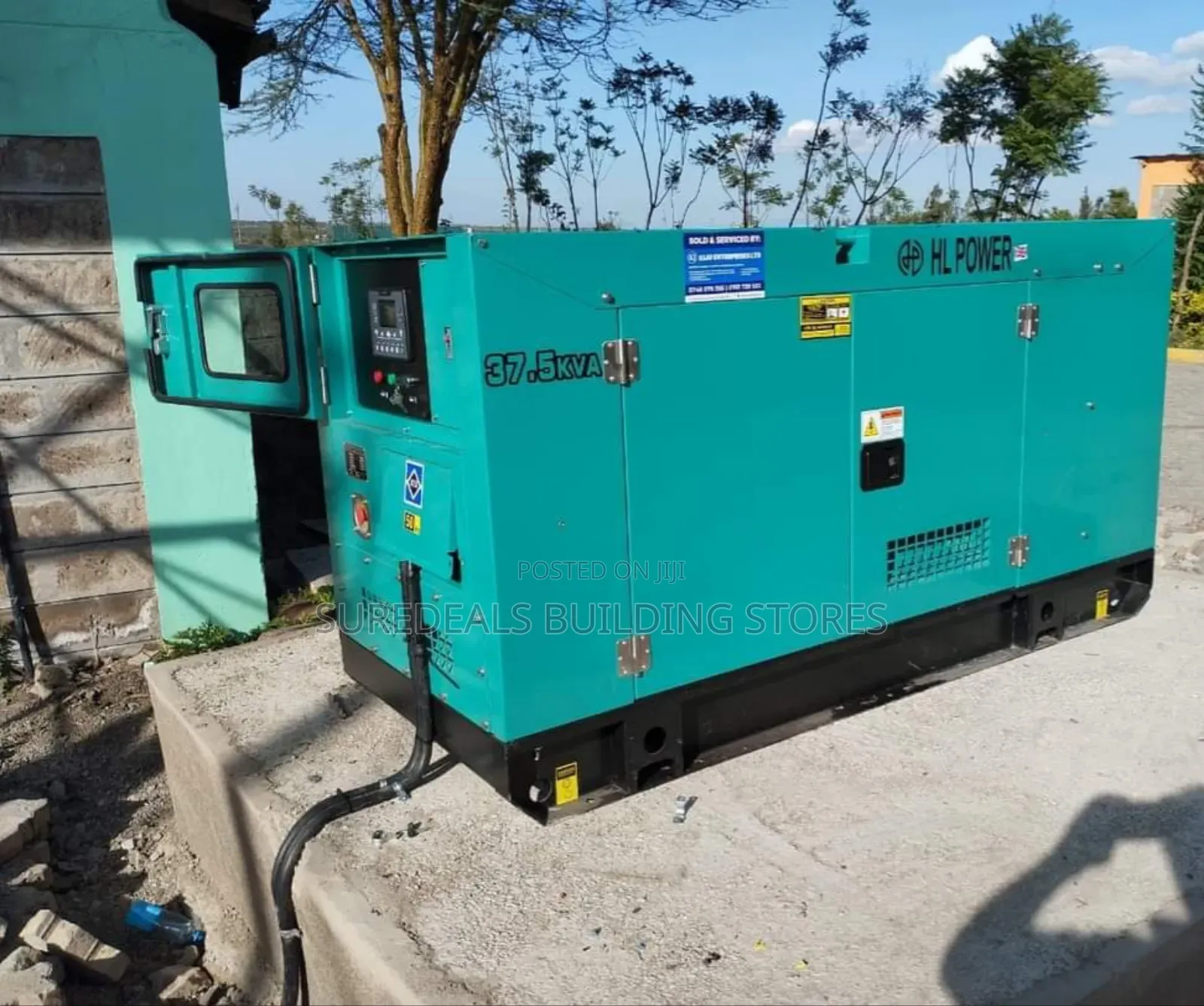 Hl 37.5kva DIESEL Silent Generator.(Hl Brand)