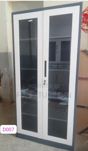Full Glass File Cabinet