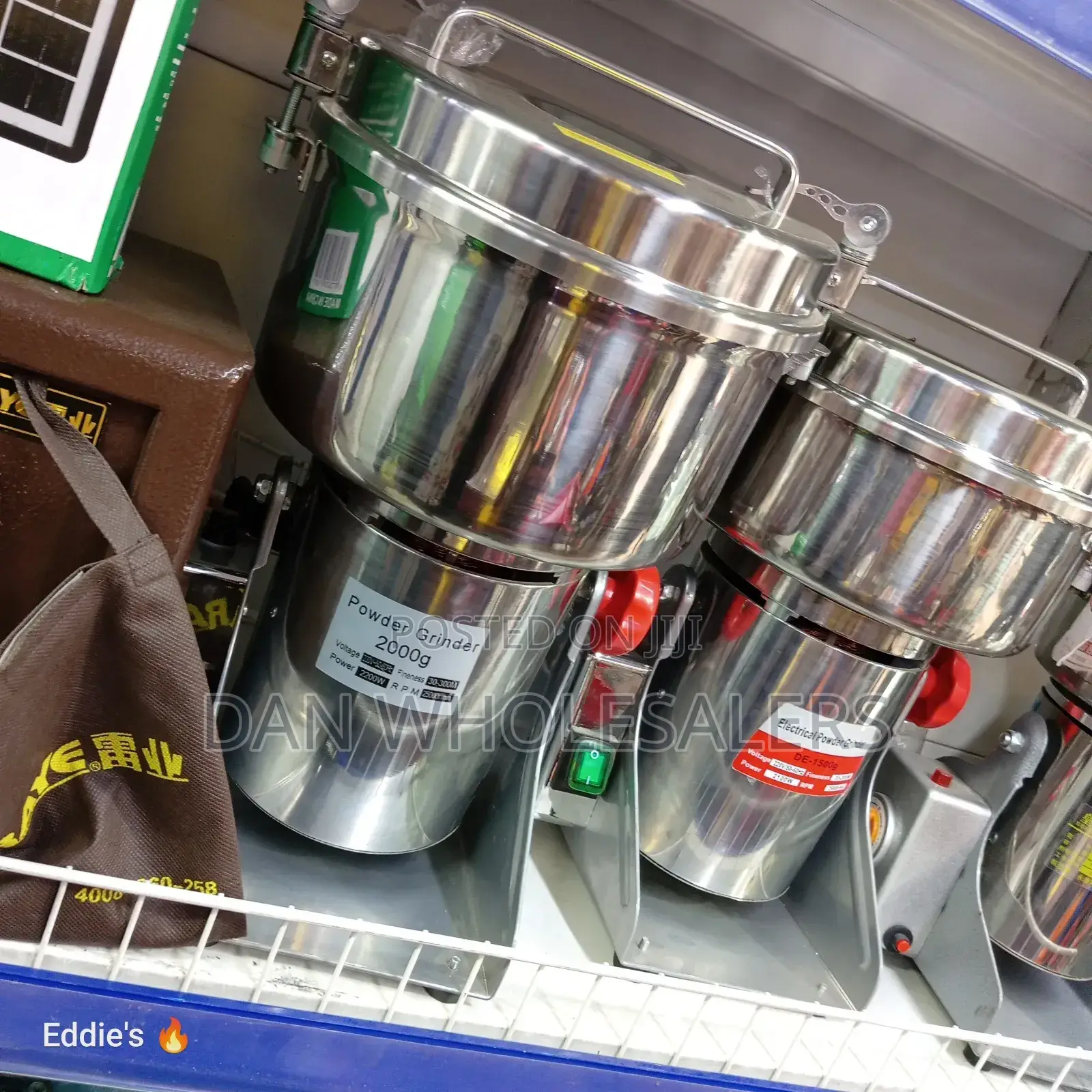 2000g Grains Spices Dry Food Grinder Miller