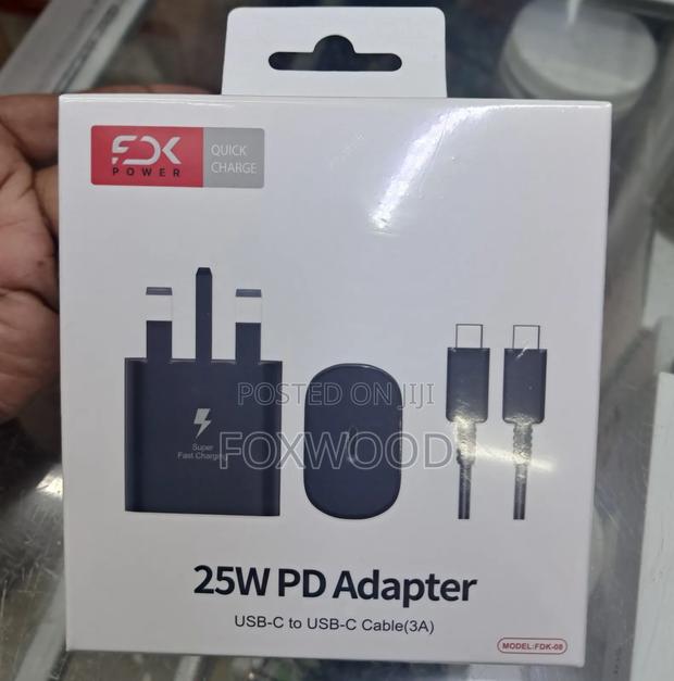 Samsung 25W Fast Charging USB C to C Charger With Cable - thumbnail 3