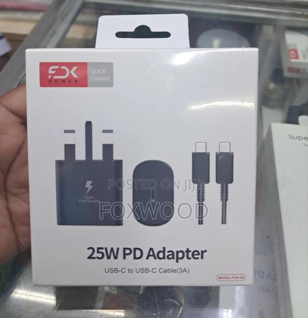 Samsung 25W Fast Charging USB C to C Charger With Cable - thumbnail 4