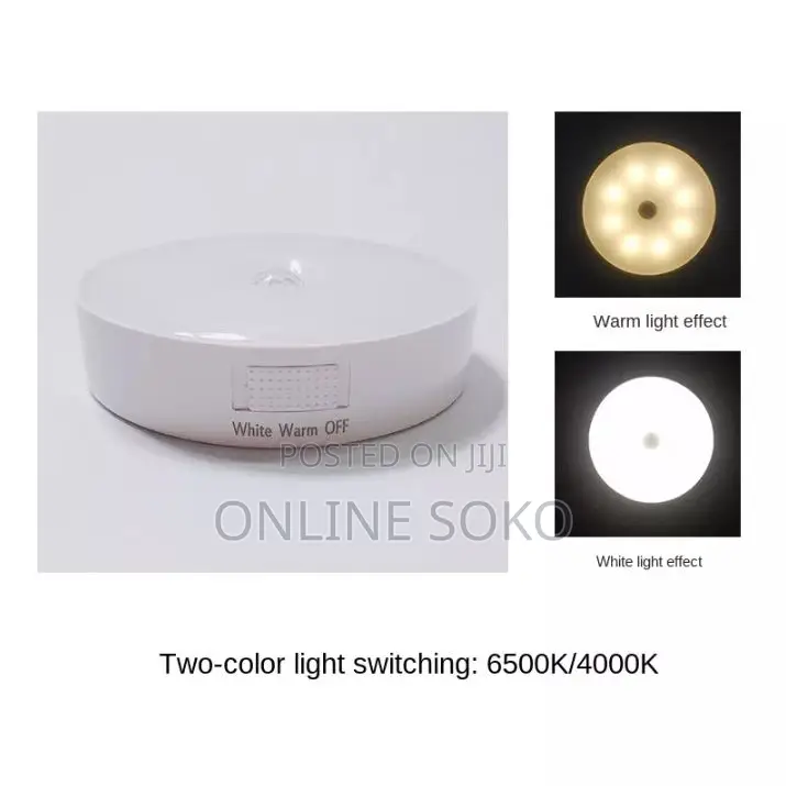 Rechargeable Motion Sensor Light Intelligent Induction Lamp