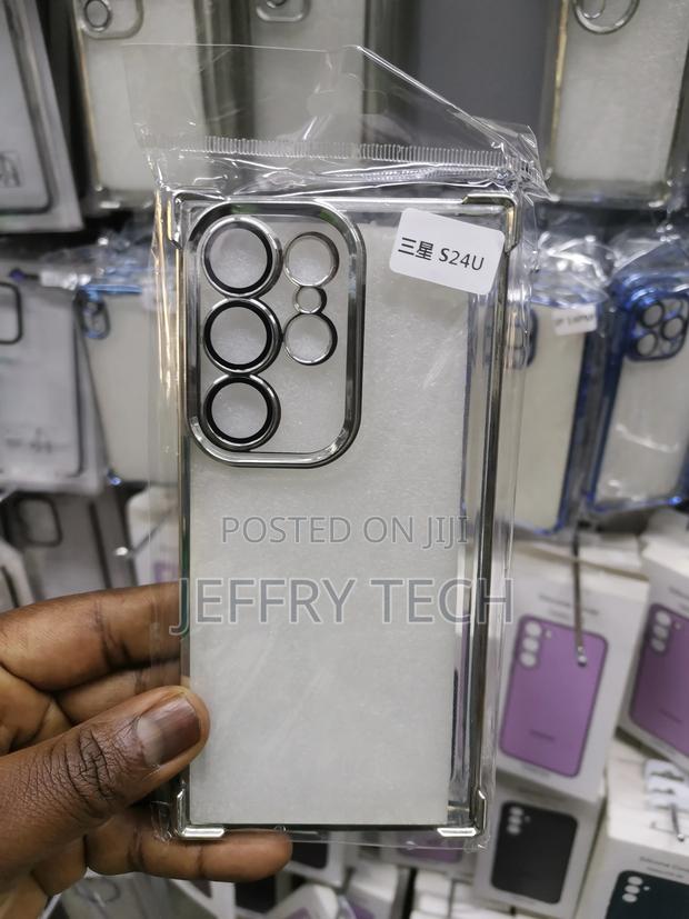 Transparent Bumper Cover Samsung S24 Ultra Case - main view