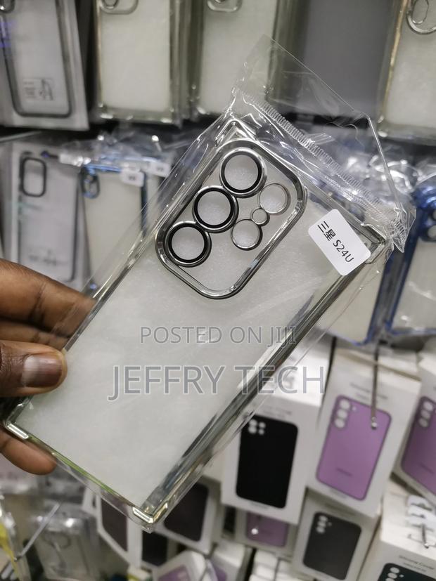 Transparent Bumper Cover Samsung S24 Ultra Case - thumbnail 2