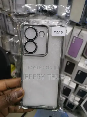 Electroplating Soft Silicone Back Cover for Vivo Y27s 5G