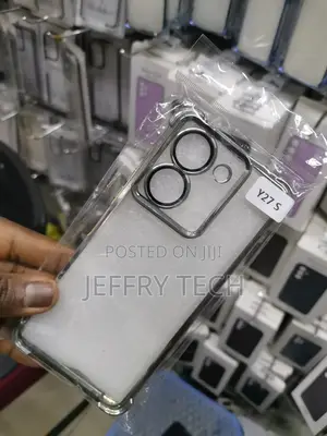 Electroplating Soft Silicone Back Cover for Vivo Y27s 5G