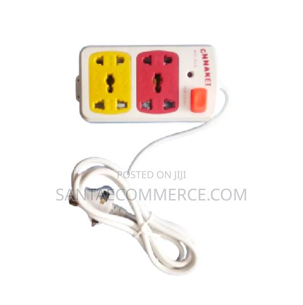 2 Double Socket Power Extension Cable