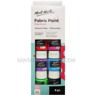 Fabric Paint 20ml 8 PCS - thumbnail 2