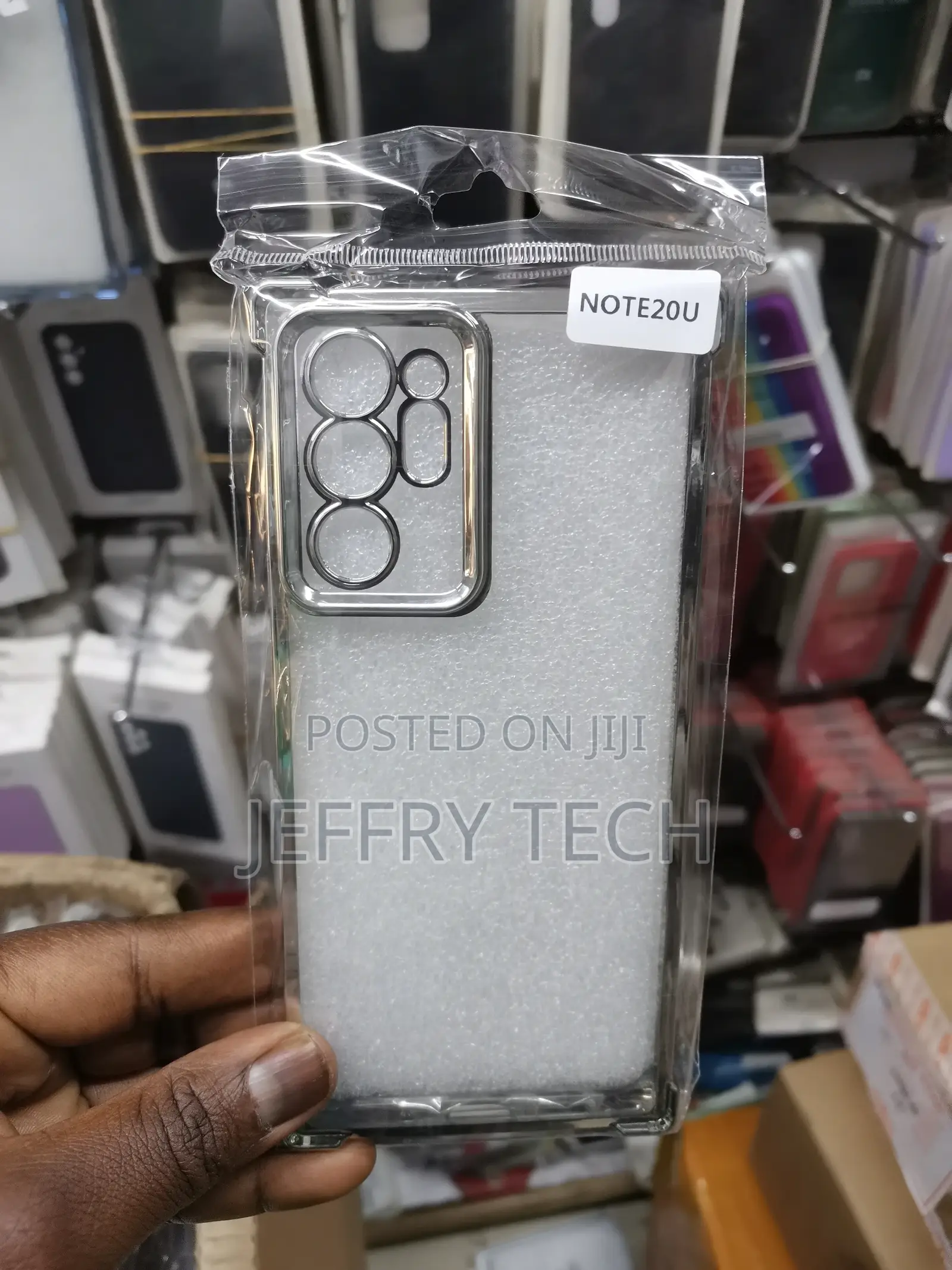 Samsung Note 20 Ultra Transparent Acrylic Shockproof Phon