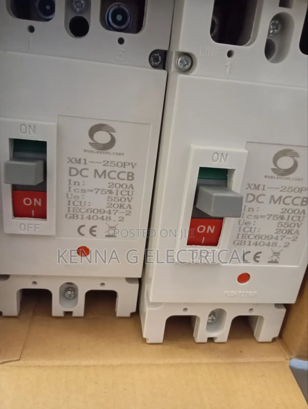 Solar DC 200 Amp DC Circuit Breaker McCb