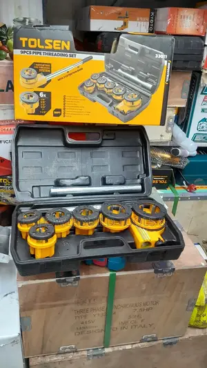 Pipe Threading Kit Manual 9 Pieces