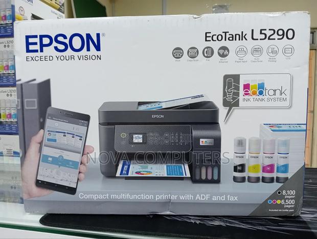 Epson L5290 Ink-Tank Multifunction Wireless Printer With ADF - main view