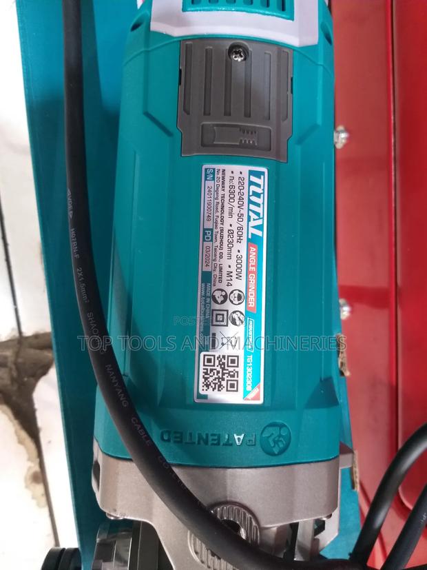 Total 3000 Watts Professional Angle Grinder - thumbnail 2