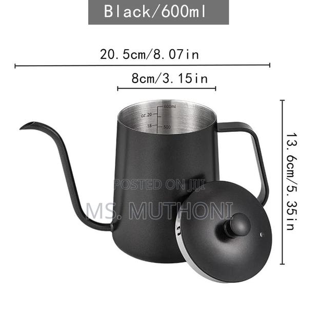 Goose Neck Spout Coffee Kettle - thumbnail 4