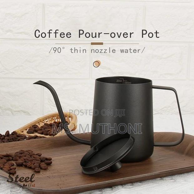 Goose Neck Spout Coffee Kettle - thumbnail 7