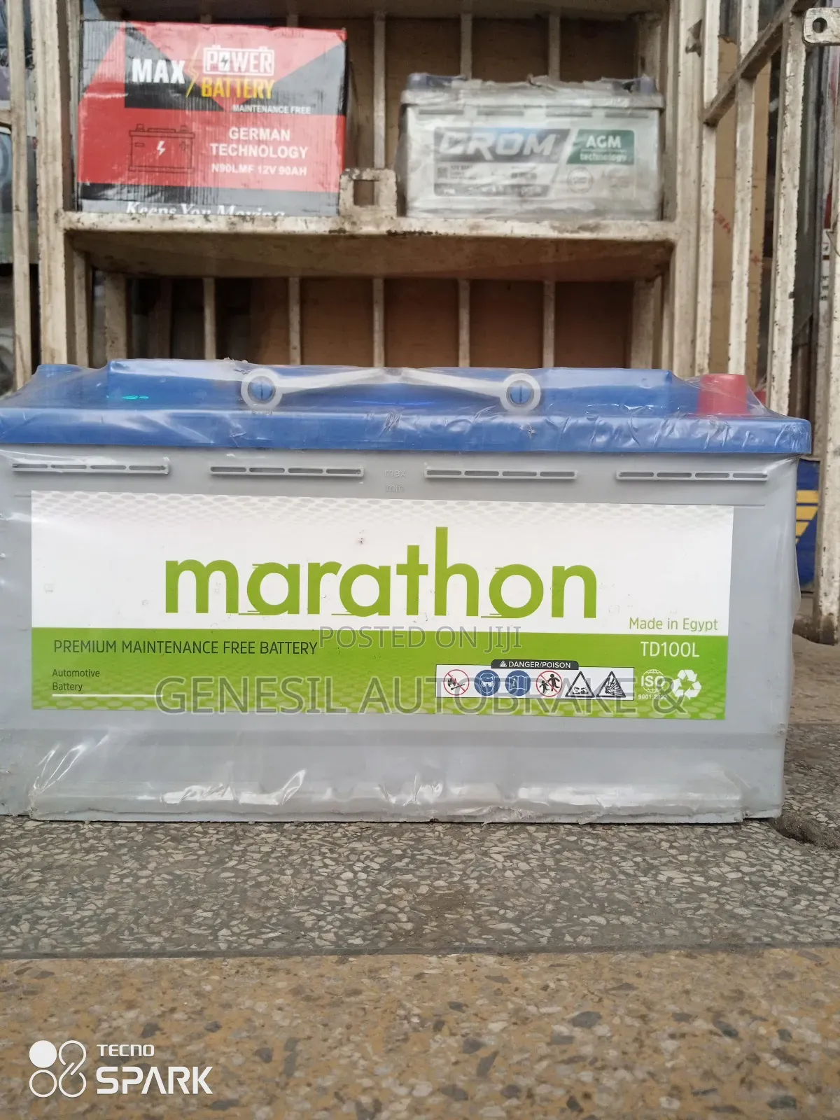 Din 100 Marathon Battery