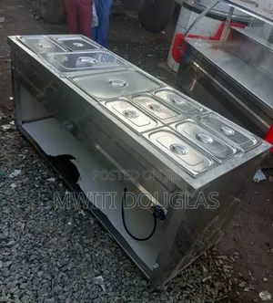 Supersonic Stainless Steel Food Warmer Display