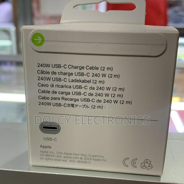 Apple 240W USB-C to USB-C 2M Charge Cable - thumbnail 2