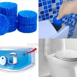 10 Blue Bubble Toilet Cleaner