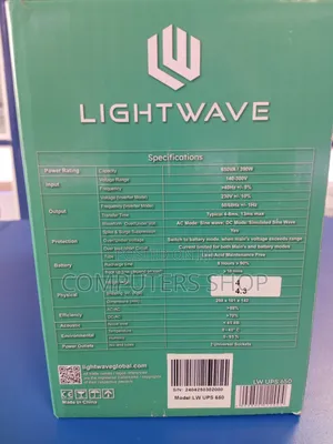 Light Wave 650 VA UPS