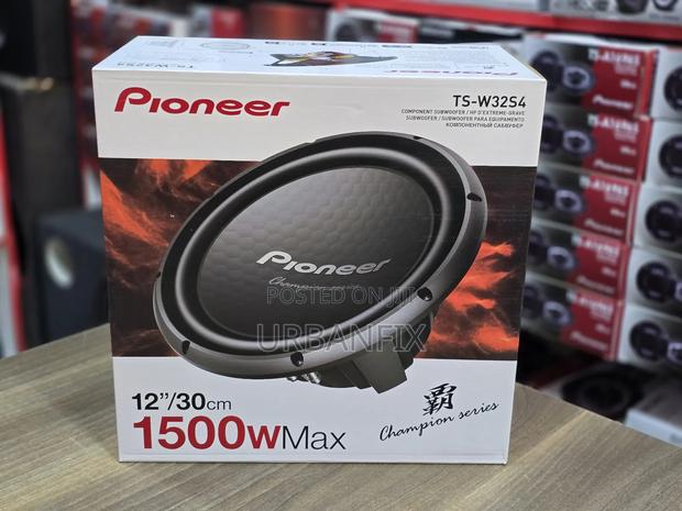 Pioneer Ts-W32s4 1500watts Powerful Bass Subwoofer