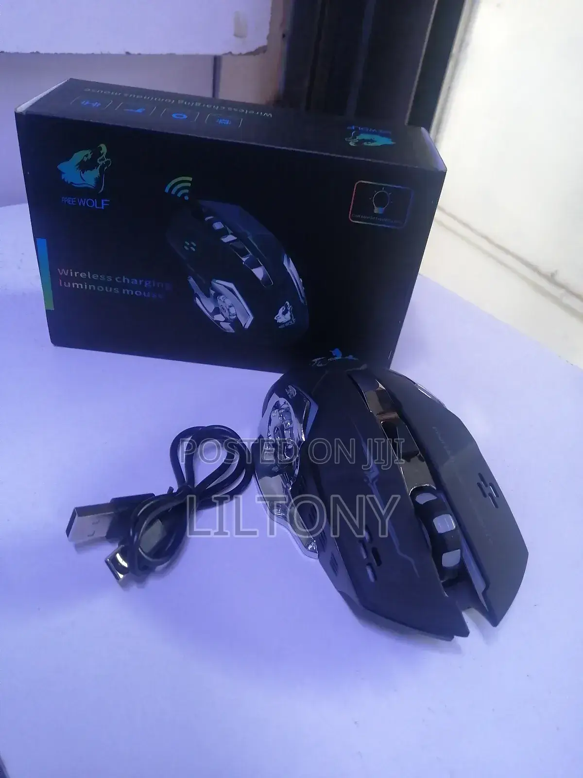 Wireless Freewolf Charging Luminous Miuse