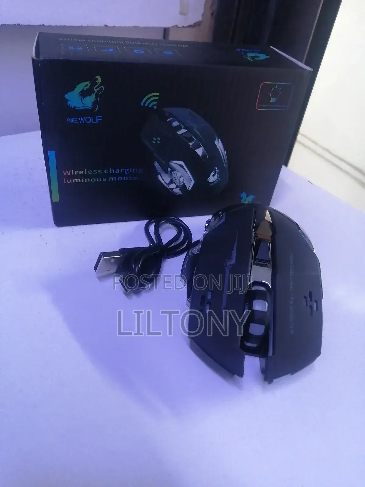 Wireless Freewolf Charging Luminous Miuse