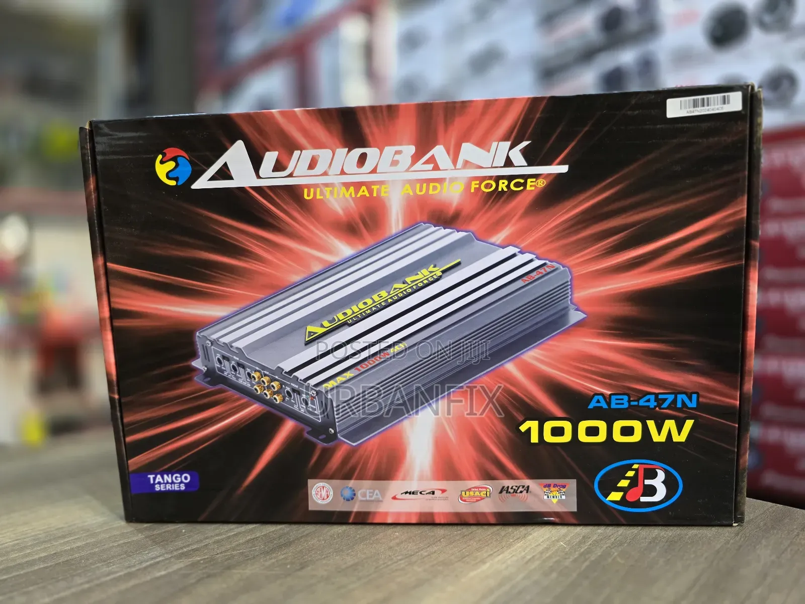 1000 Watts Audiobank 4 Channel Amplifier/Booster