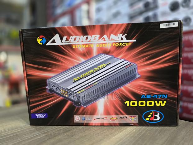1000 Watts Audiobank 4 Channel Amplifier/Booster