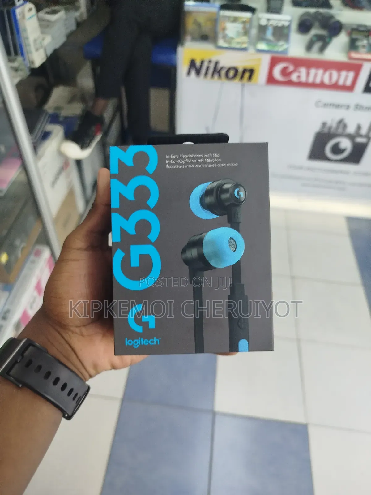 Logitech G333 Gaming Earphones With Mic