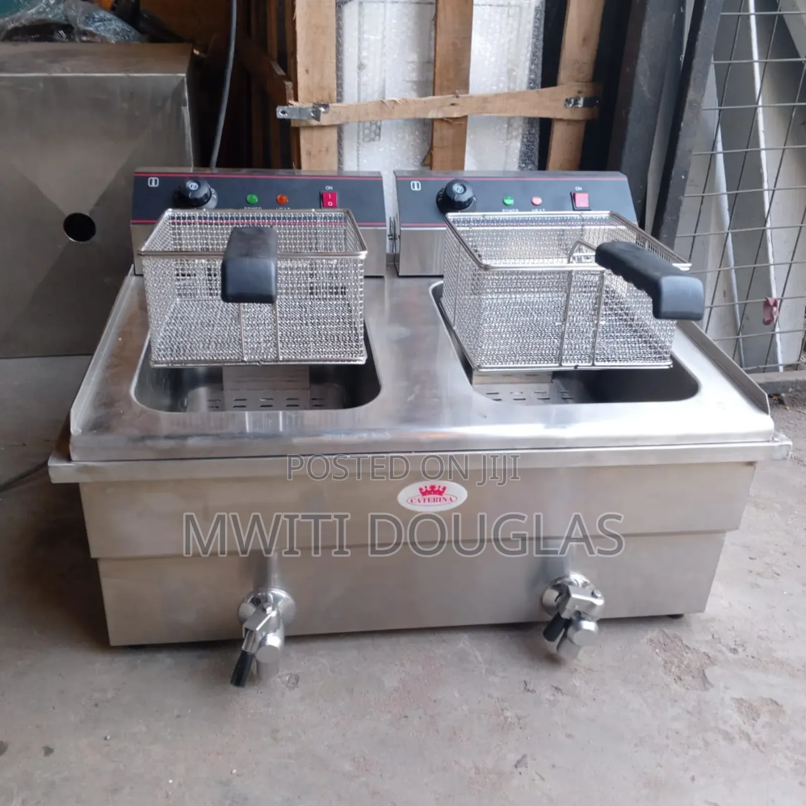 Modernized Imported Stainless Steel Chips Fryer