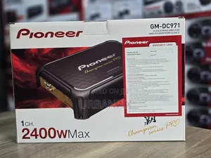 Pioneer 2400watts Monoblock Gm-Dc971