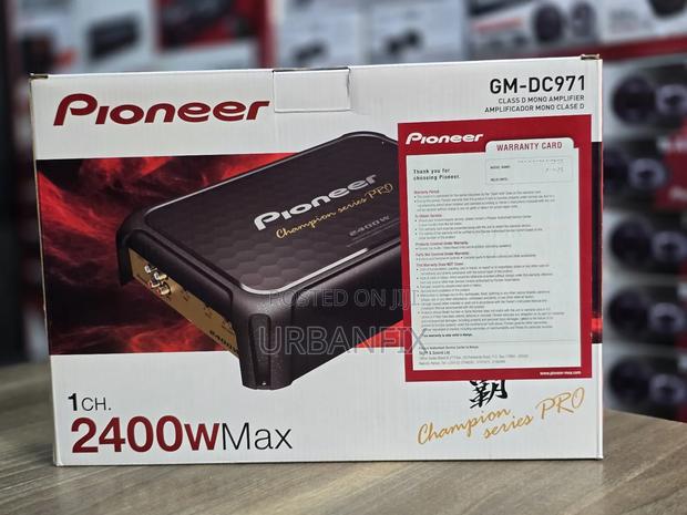 Pioneer 2400watts Monoblock Gm-Dc971