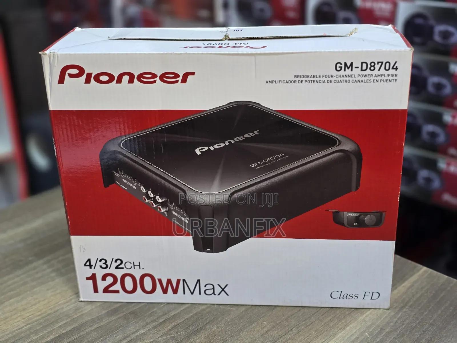 1200watts Pioneer 4 Channel Amplifier