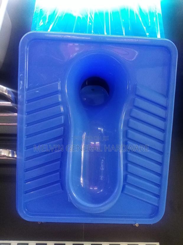 Plastic Step Up Toilet - main view