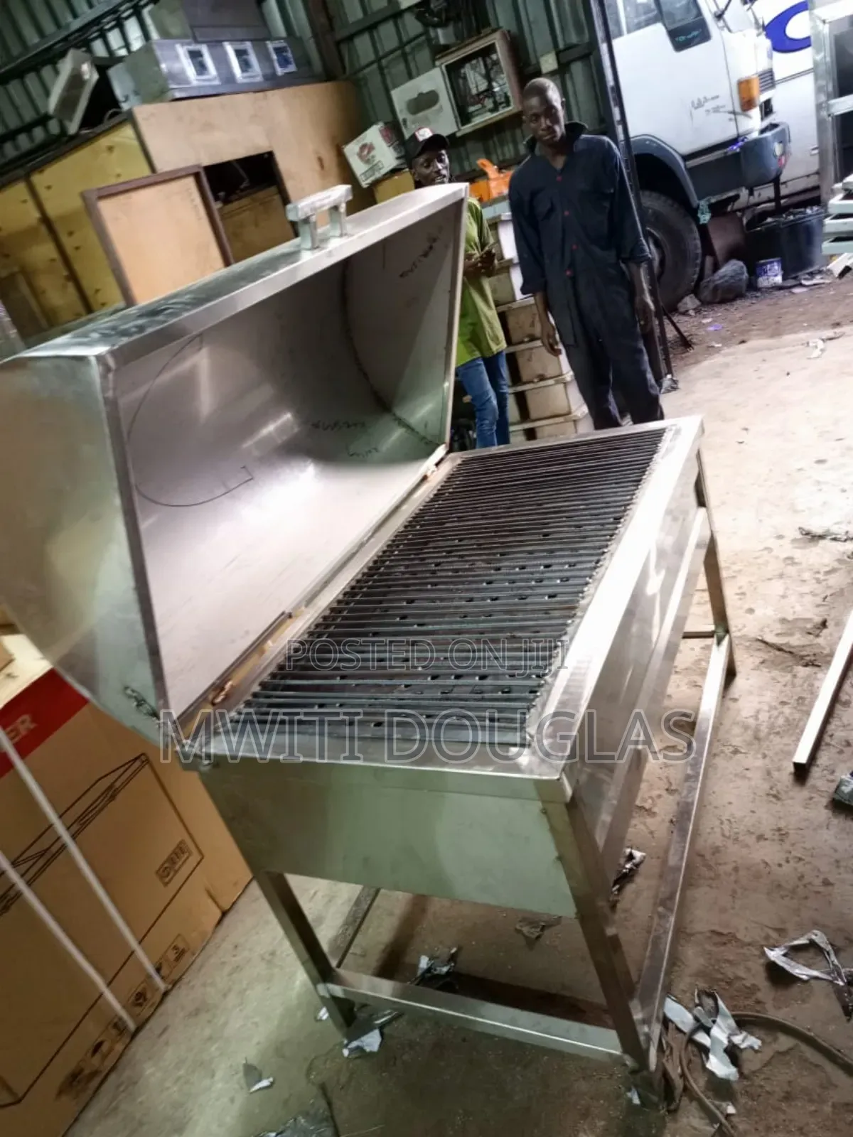 Classic Stainless Steel Barbecue
