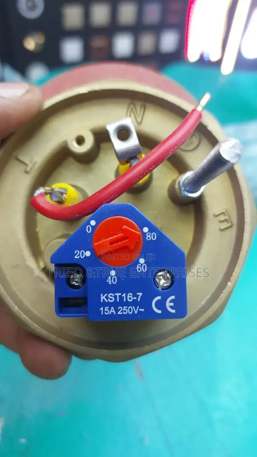 Immersion Heater Becker 3.0kwts With Thermostat