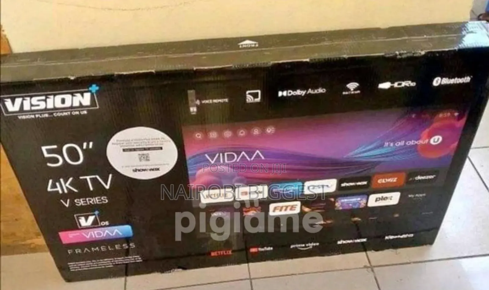 Vision 50" Resolution Frameless Television