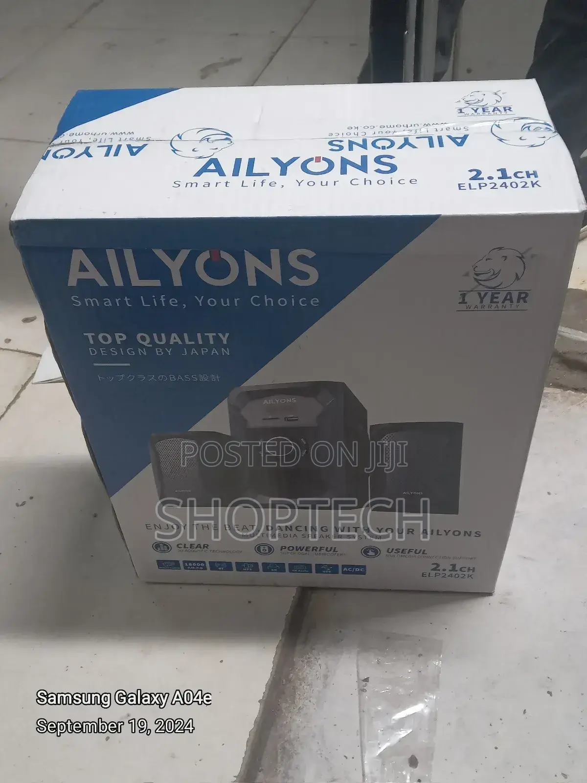 Woofer Woofer Ailyons 2.1