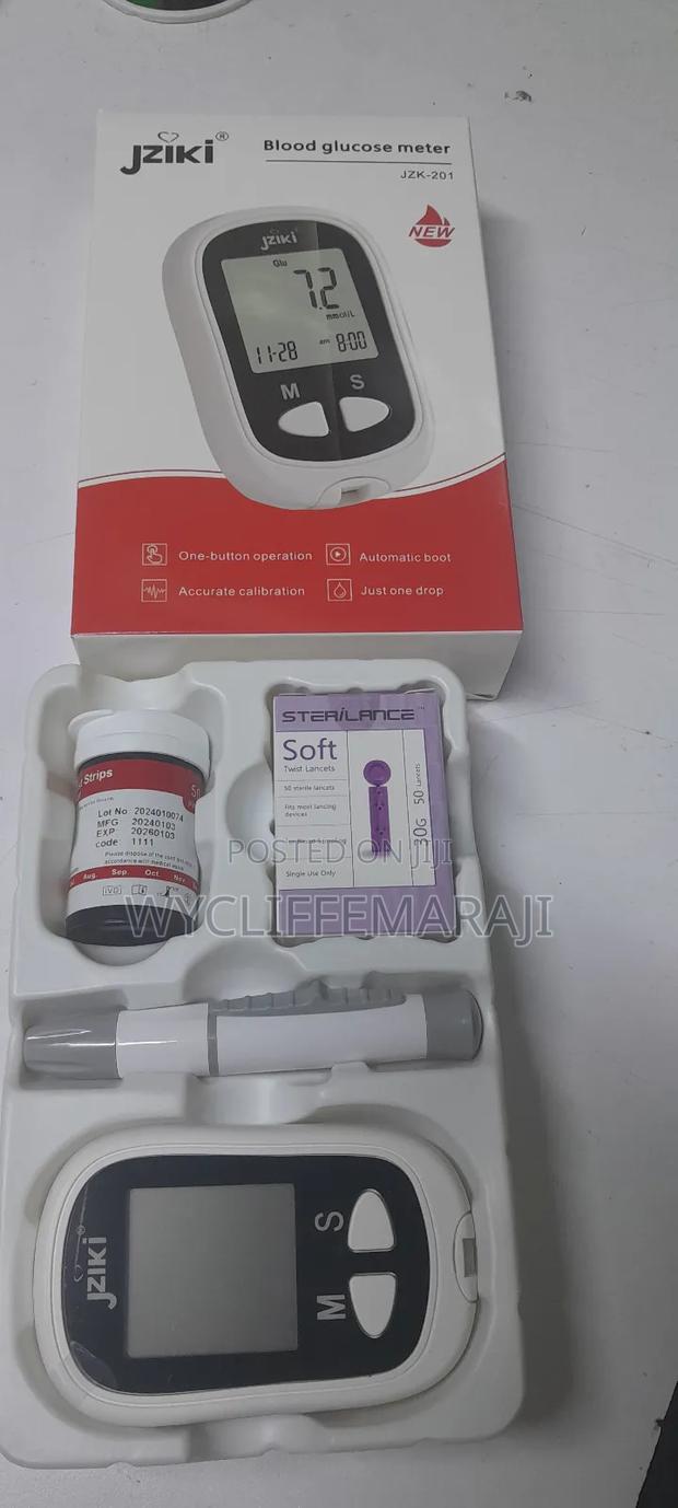 Smart Blood Glucose Meter
With 
50pcs Strips
And Lancets - thumbnail 2