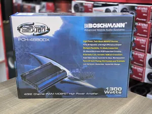 1300watts Boschmann 4 Channel Amplifier