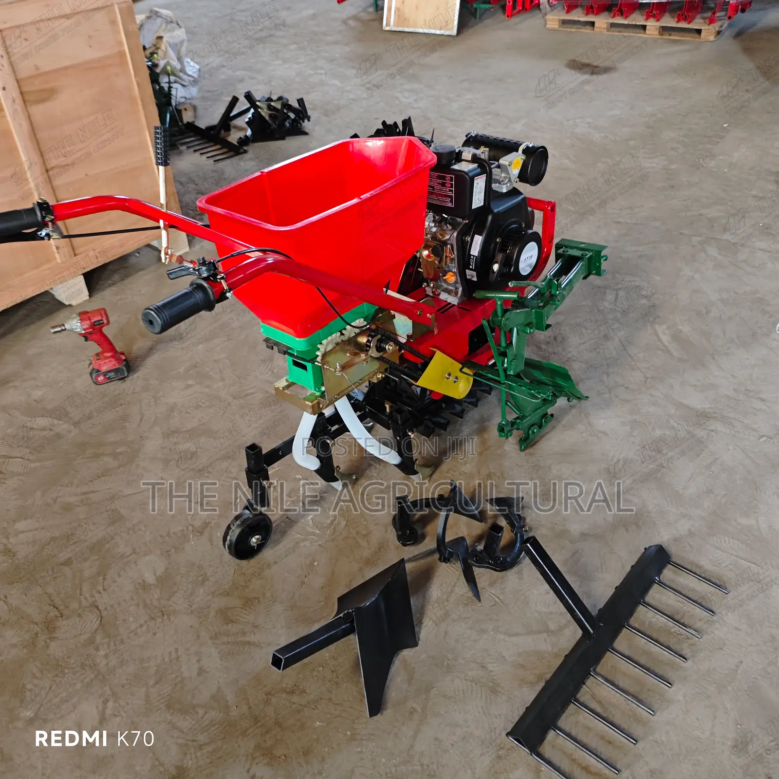 Farm Machinery Crawler Rotary Tiller