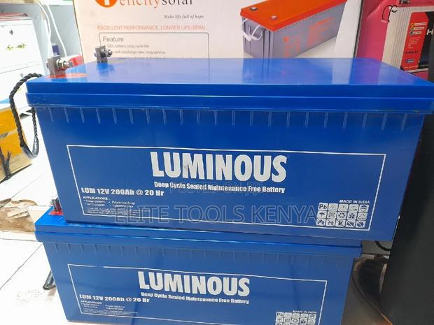 200ah Luminous Deep Cycle Battery - main view