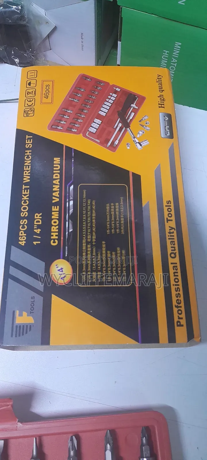 46pcs Tool Set, Socket Wrench Set